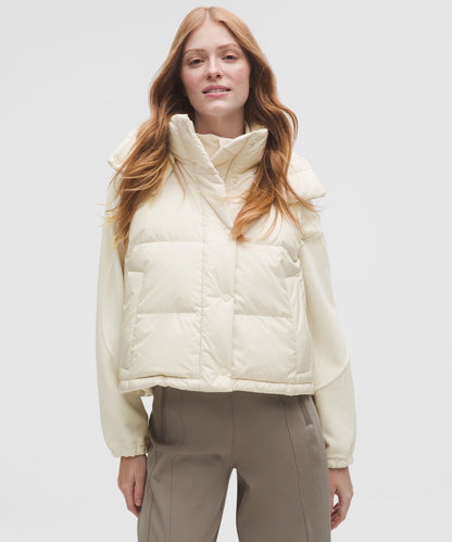 Lululemon Wunder Puff 600-Down-Fill Cropped Vest