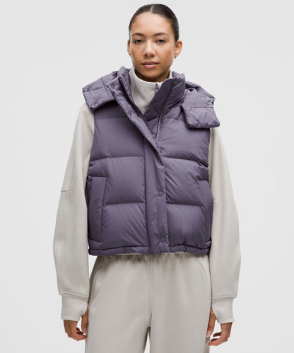 Lululemon Women's Wunder Puff 600-Down-Fill Cropped Vest