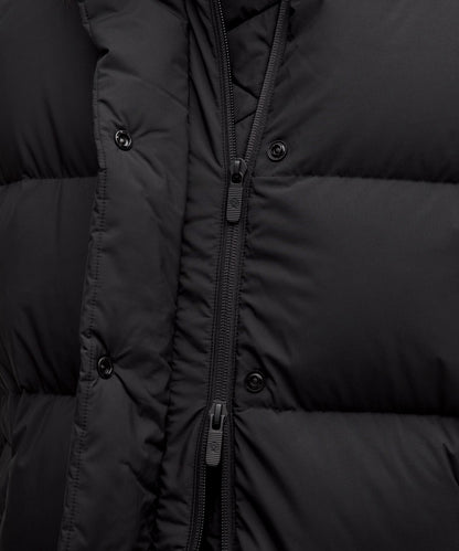 Lululemon Wunder Puff 600-Down-Fill Long Jacket Black