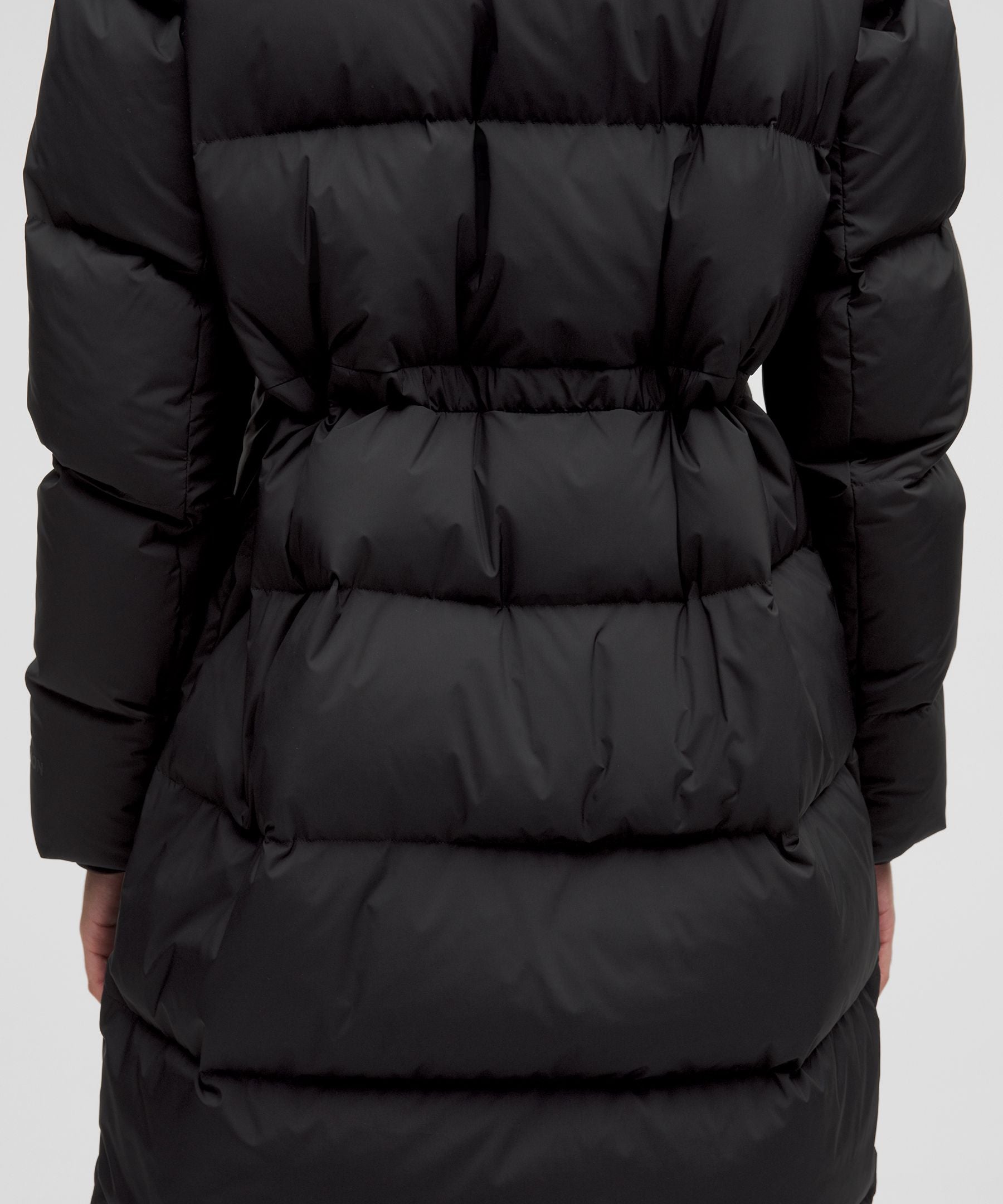 Lululemon Wunder Puff 600-Down-Fill Long Jacket Black
