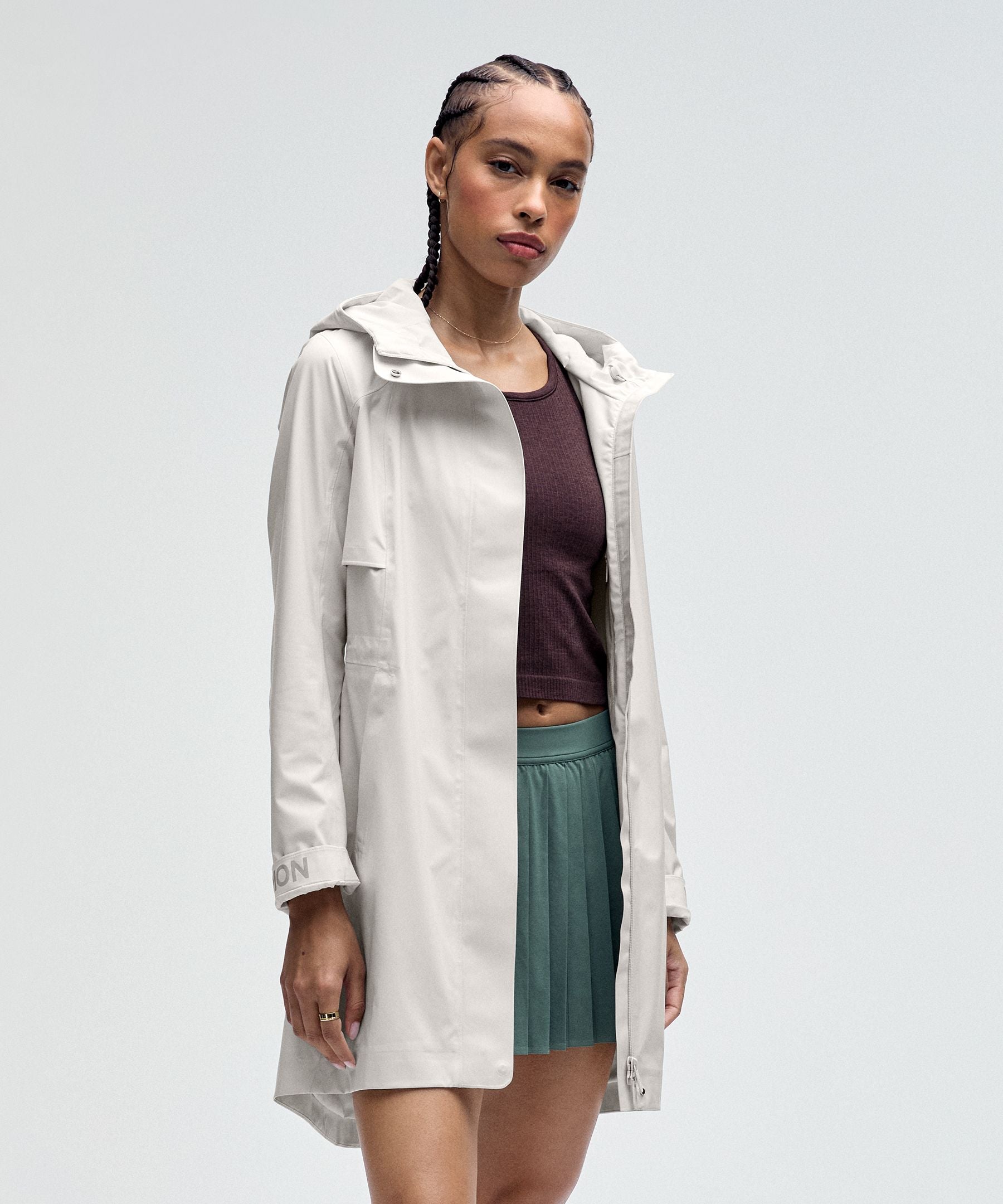 Lululemon Rain Rebel Jacket Bone