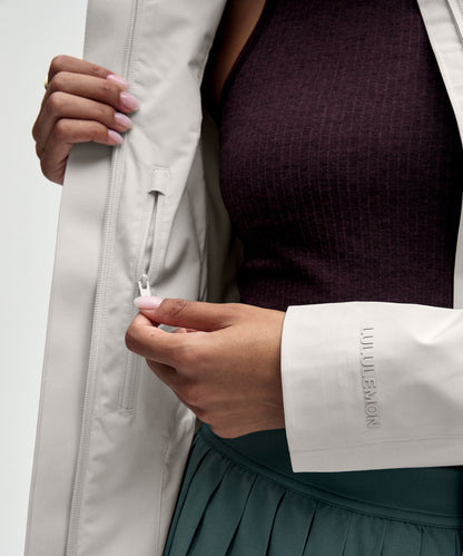Lululemon Rain Rebel Jacket Bone