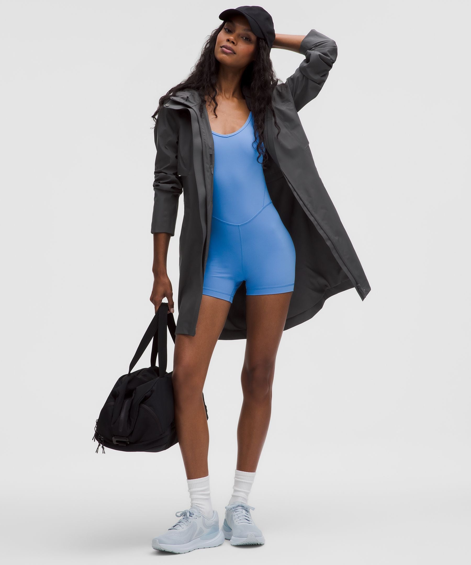 Lululemon Rain Rebel Jacket Graphite Grey
