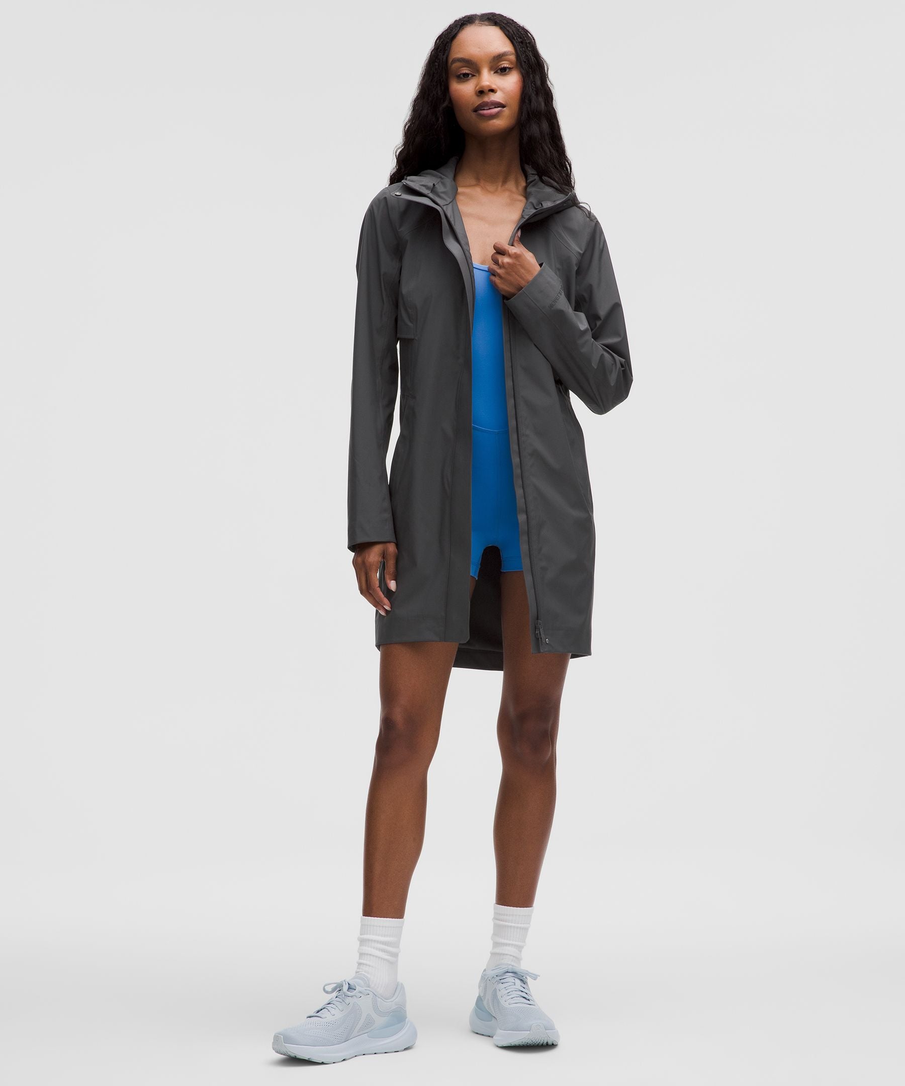 Lululemon Rain Rebel Jacket Graphite Grey