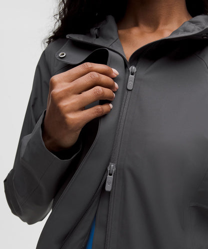 Lululemon Rain Rebel Jacket Graphite Grey