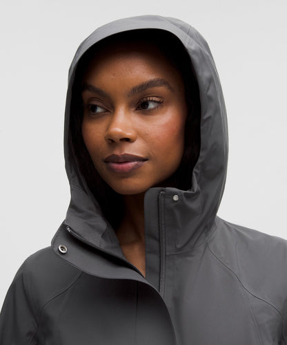 Lululemon Rain Rebel Jacket Graphite Grey