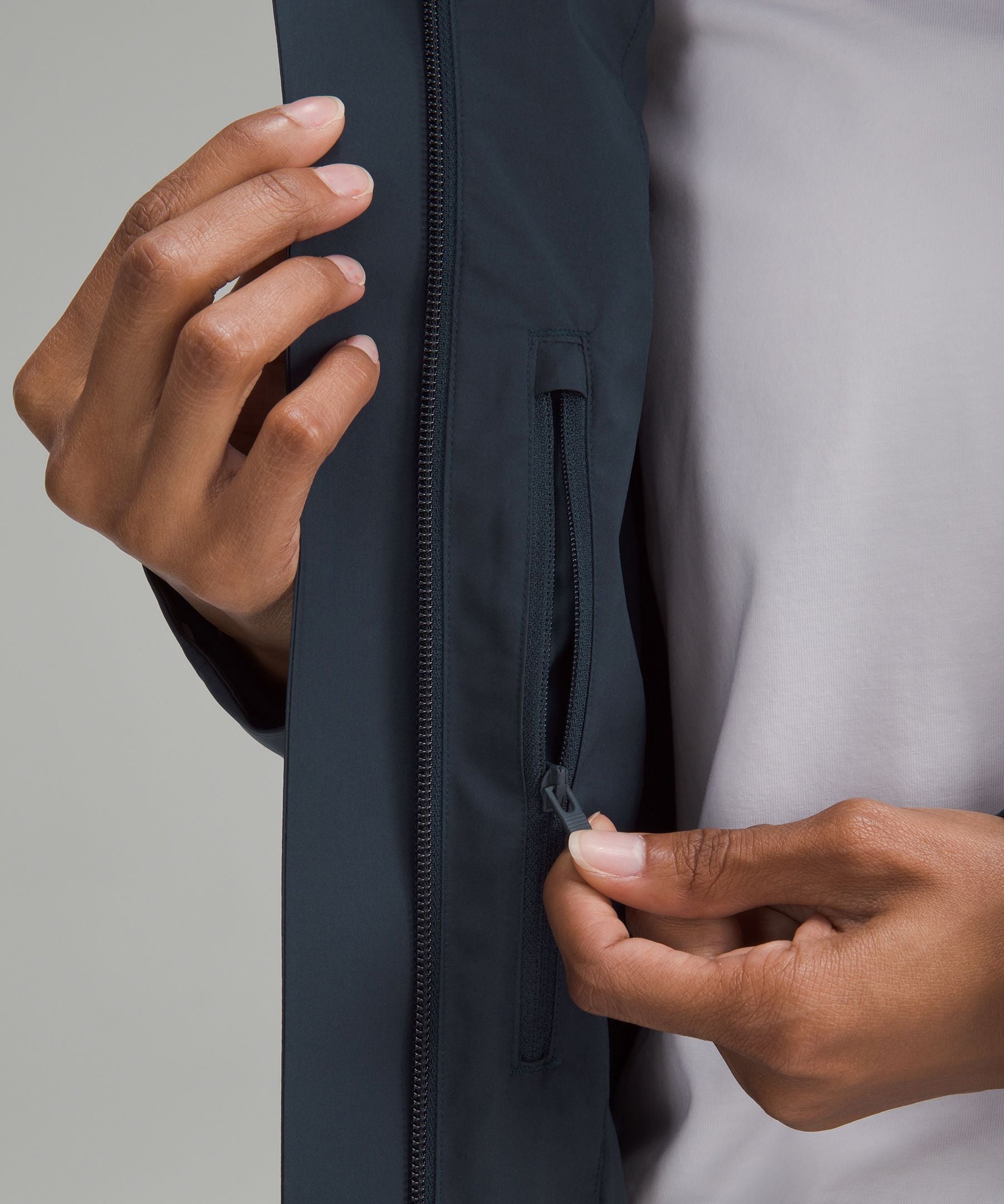 Lululemon Rain Rebel Jacket True Navy