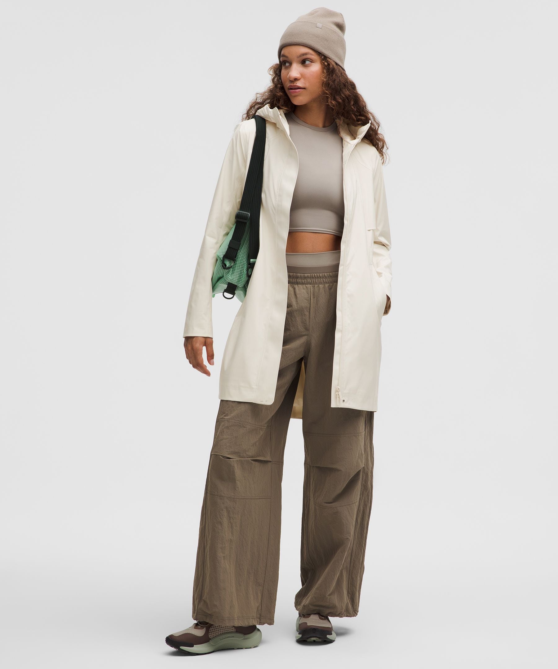 Lululemon Rain Rebel Jacket Light Ivory