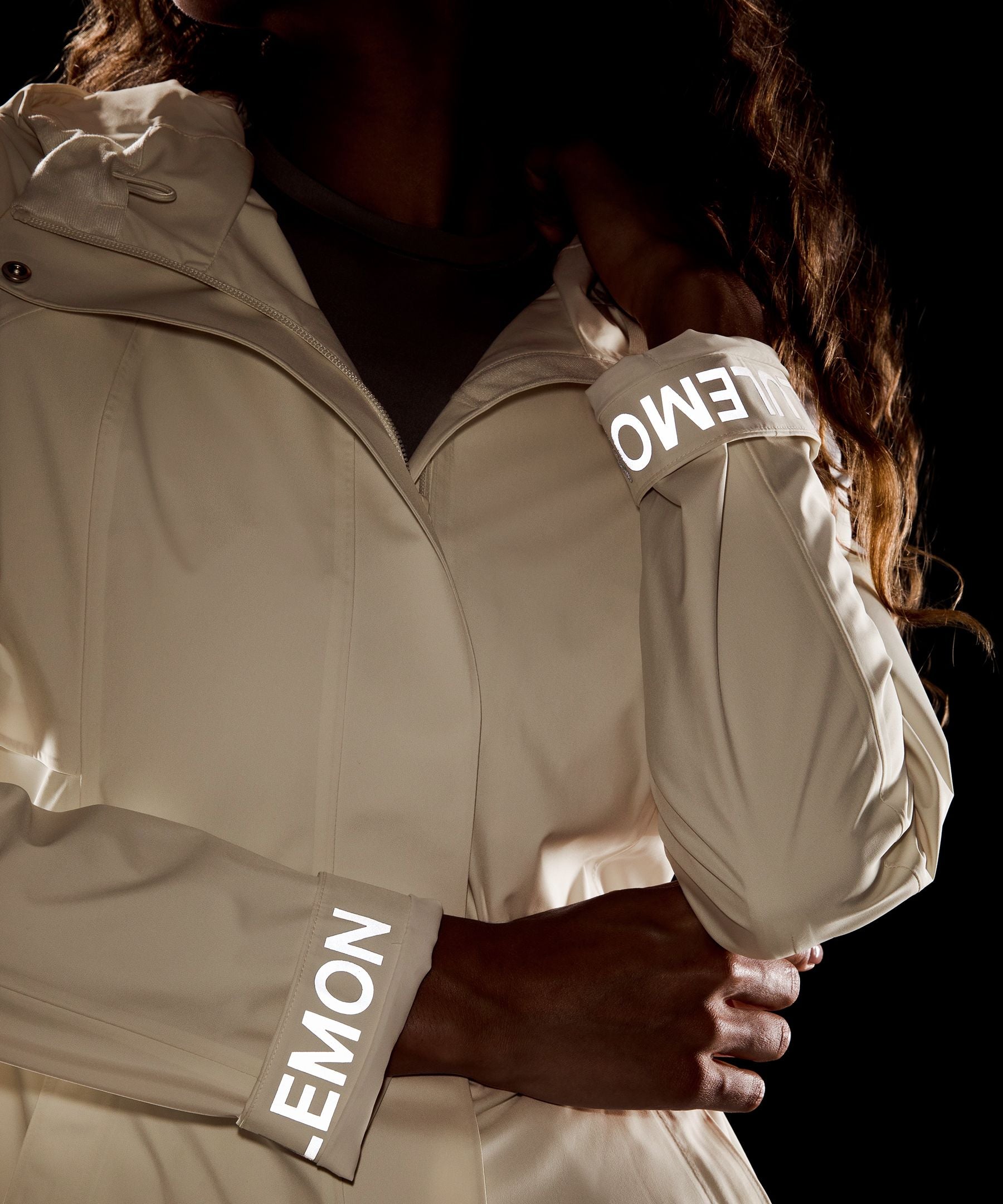 Lululemon Rain Rebel Jacket Light Ivory