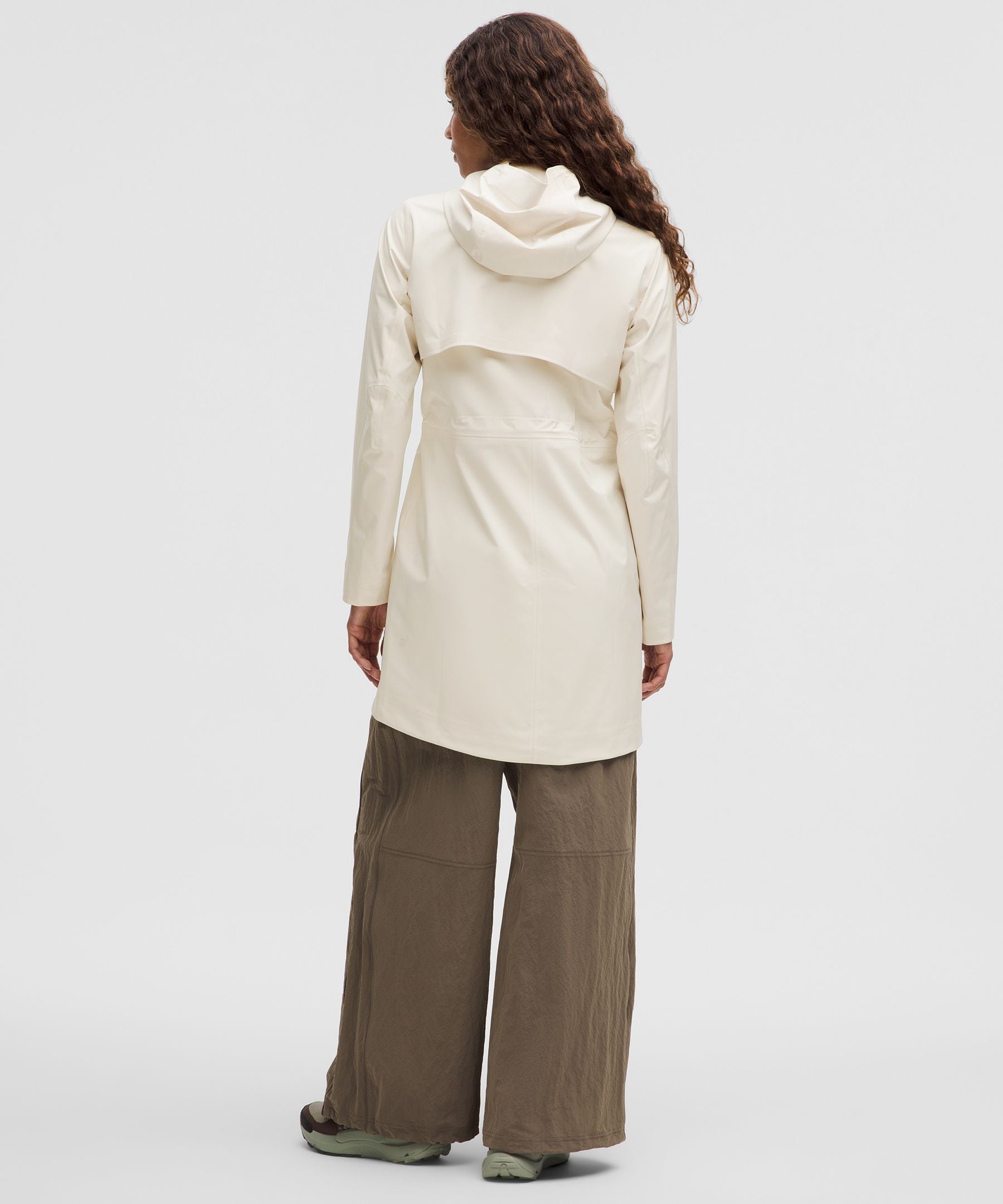 Lululemon Rain Rebel Jacket Light Ivory