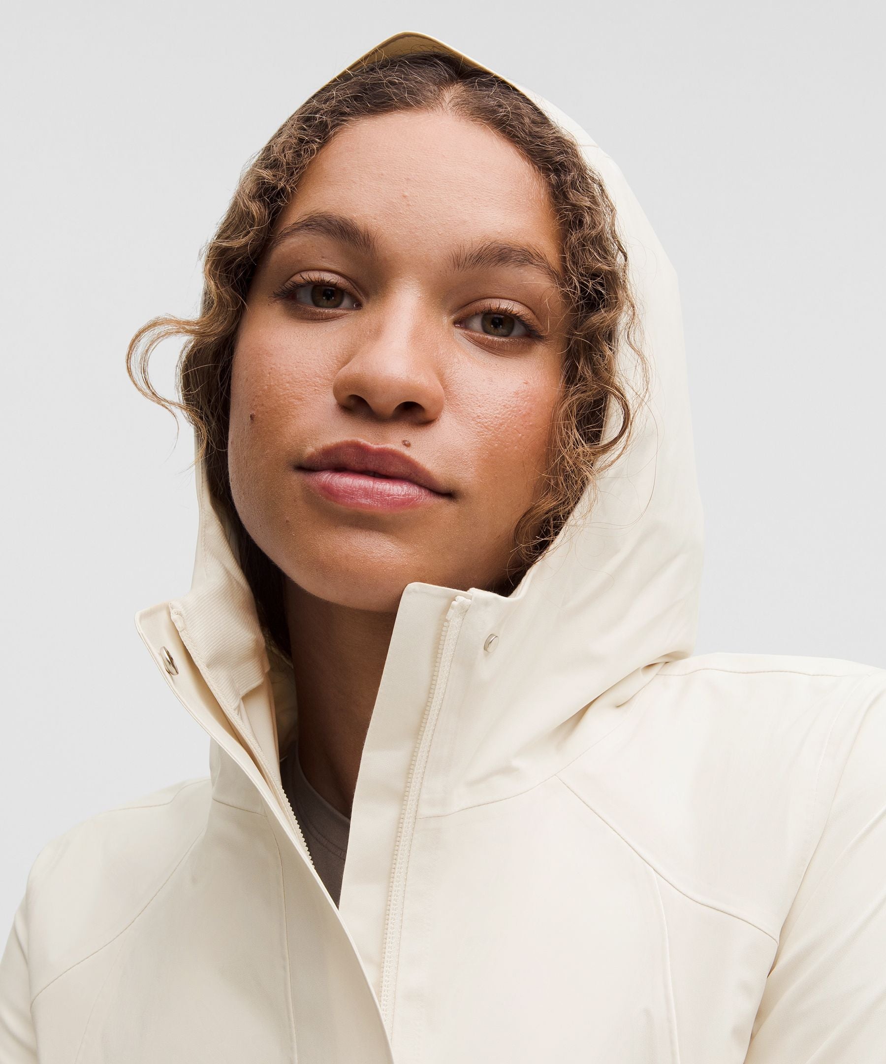 Lululemon Rain Rebel Jacket Light Ivory