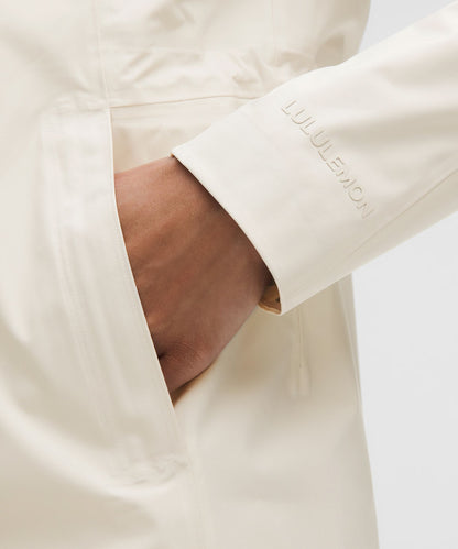Lululemon Rain Rebel Jacket Light Ivory