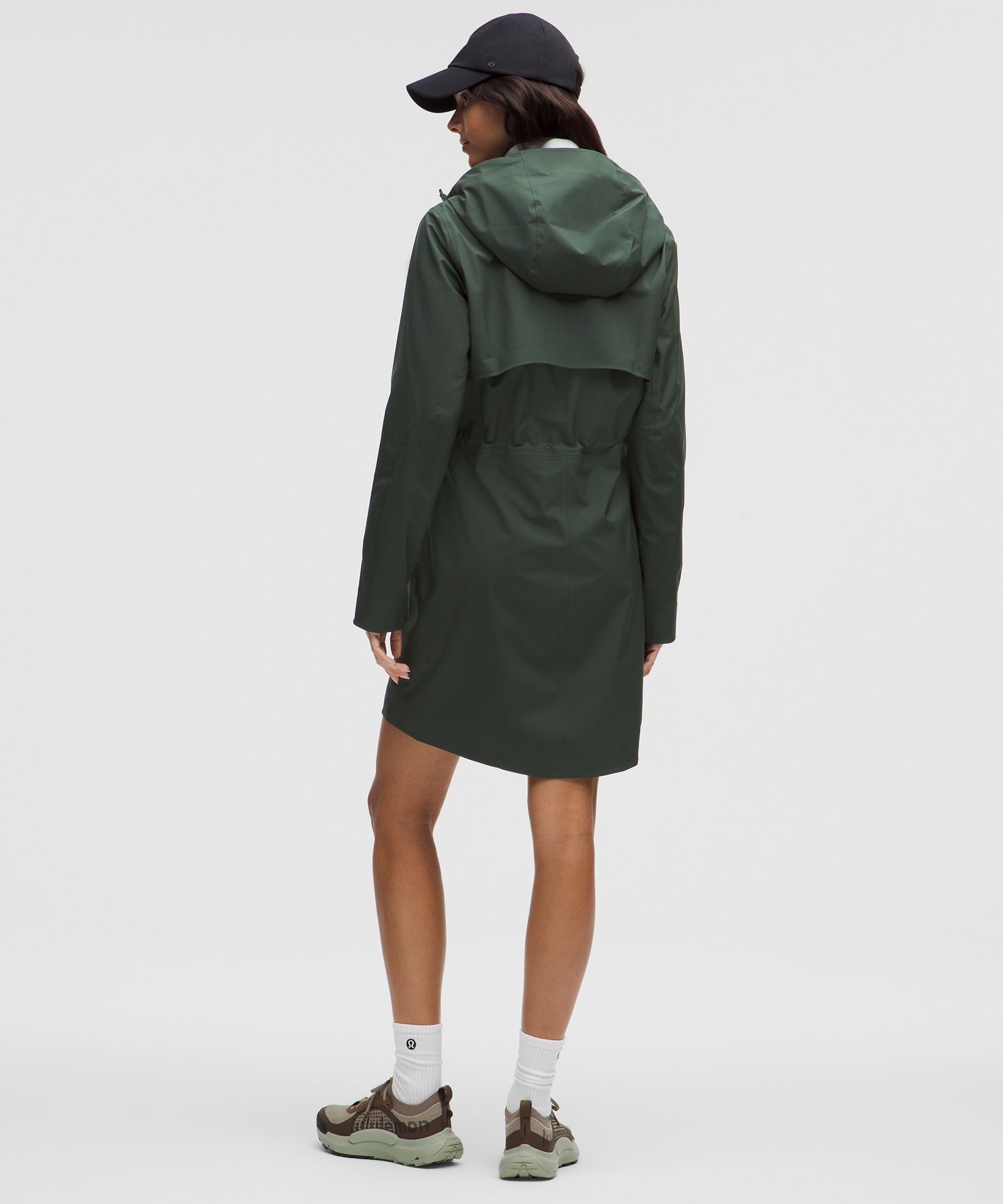 Lululemon Rain Rebel Jacket Rainforest Green