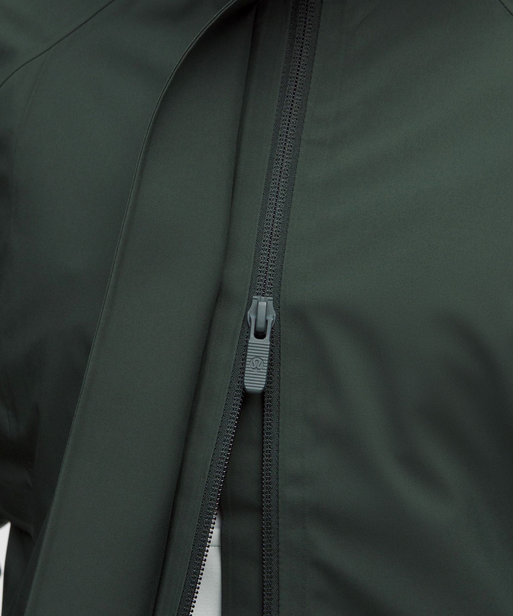 Lululemon Rain Rebel Jacket Rainforest Green