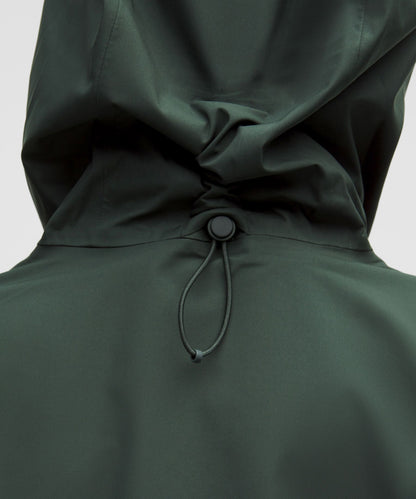 Lululemon Rain Rebel Jacket Rainforest Green