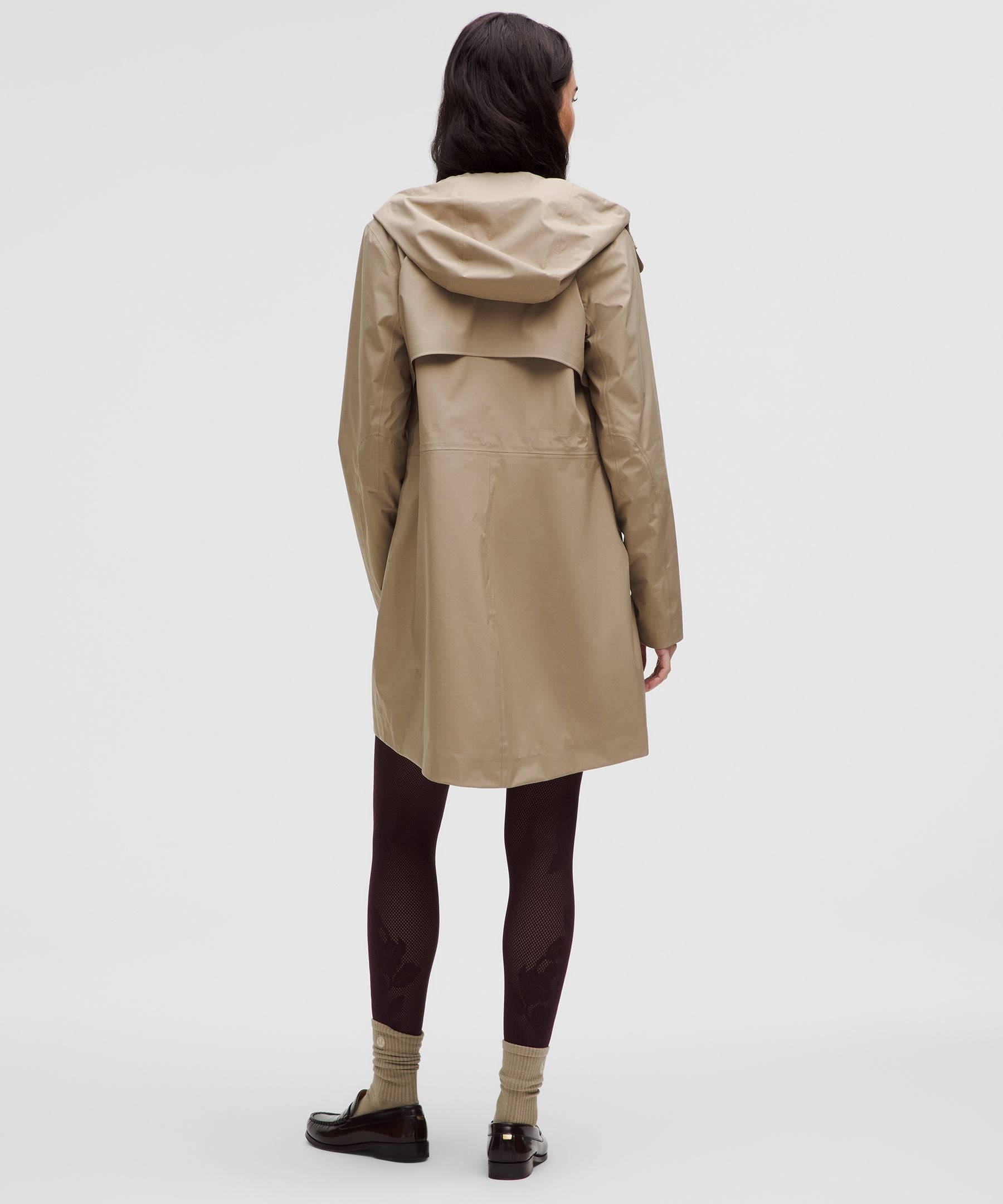 Lululemon Rain Rebel Jacket Sheer Oak