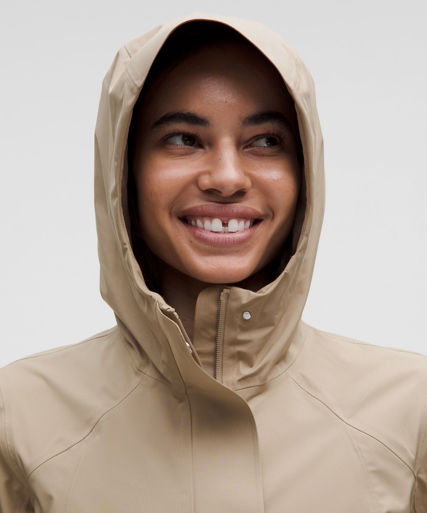 Lululemon Rain Rebel Jacket Sheer Oak