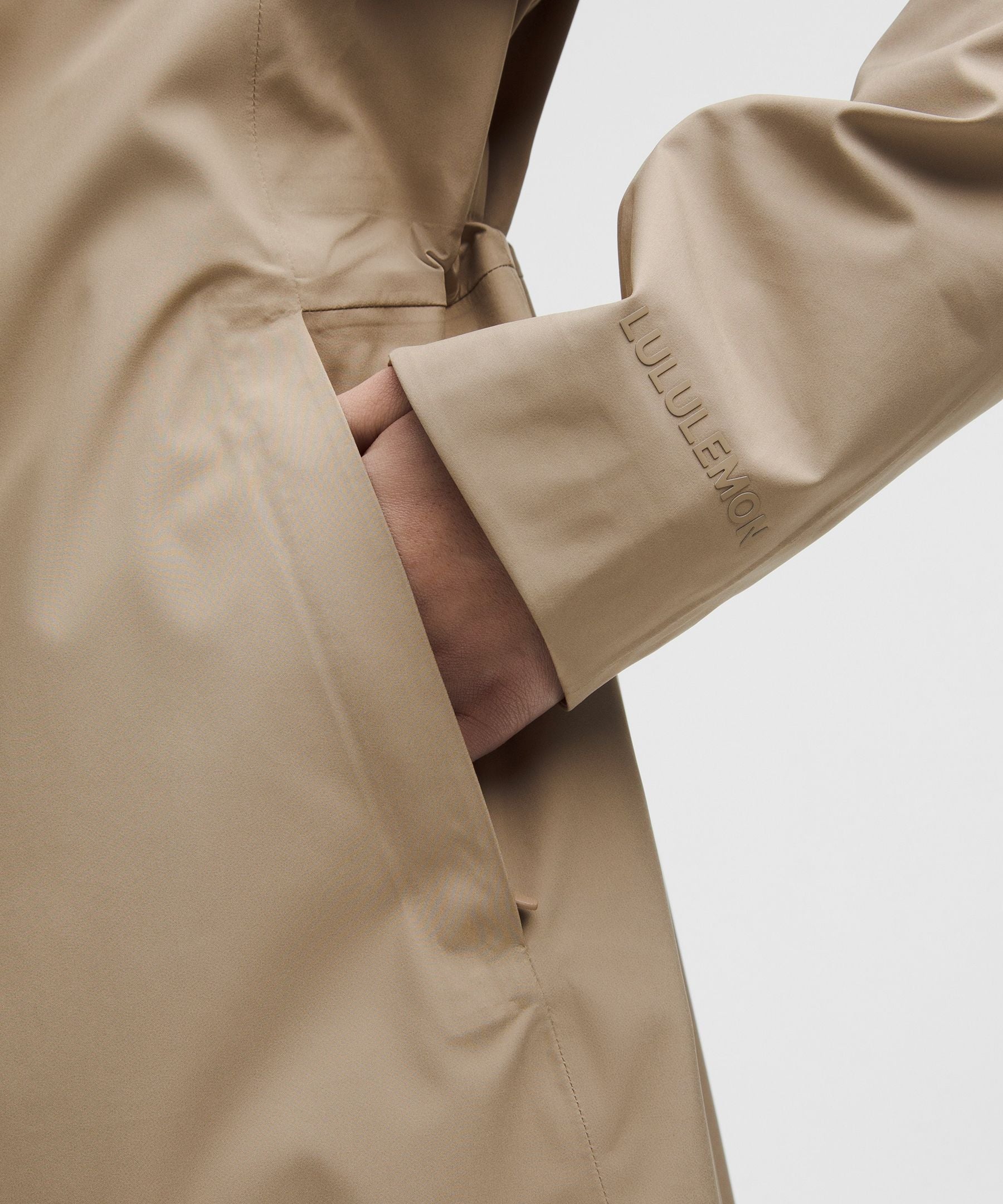 Lululemon Rain Rebel Jacket Sheer Oak
