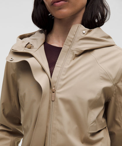 Lululemon Rain Rebel Jacket Sheer Oak