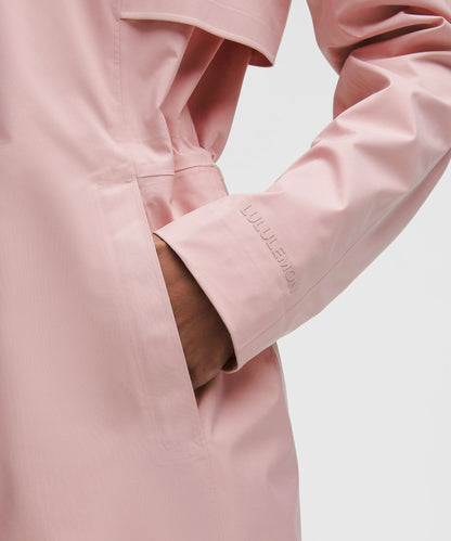 Lululemon Rain Rebel Jacket Pink Haze