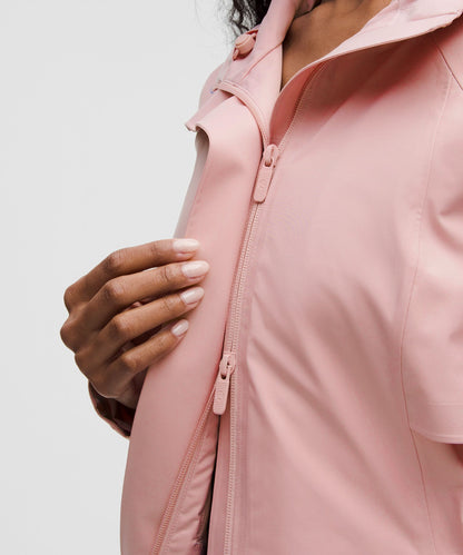 Lululemon Rain Rebel Jacket Pink Haze