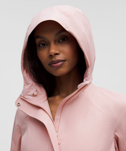 Lululemon Rain Rebel Jacket Pink Haze