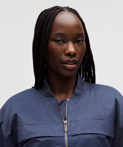 Lululemon Insulated Ruched Bomber Jacket
