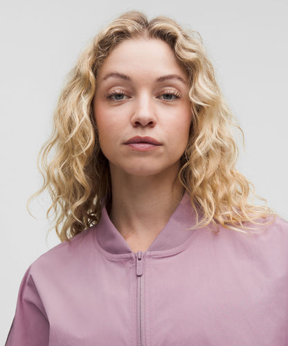 Lululemon Women's Lightweight Hem-Cinch Bomber Jacket