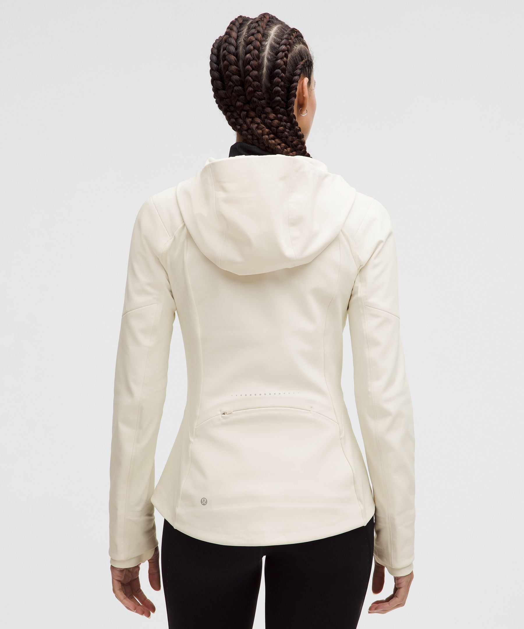 Lululemon Women's Cross Chill Performance Jacket Light Ivory