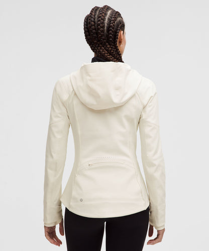 Lululemon Women's Cross Chill Performance Jacket Light Ivory