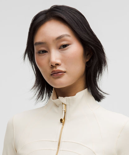 Lululemon Define Jacket *Nulu Light Ivory/Gold/Gold