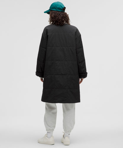 Lululemon Women's Fleece-Lined Insulated Long Coat