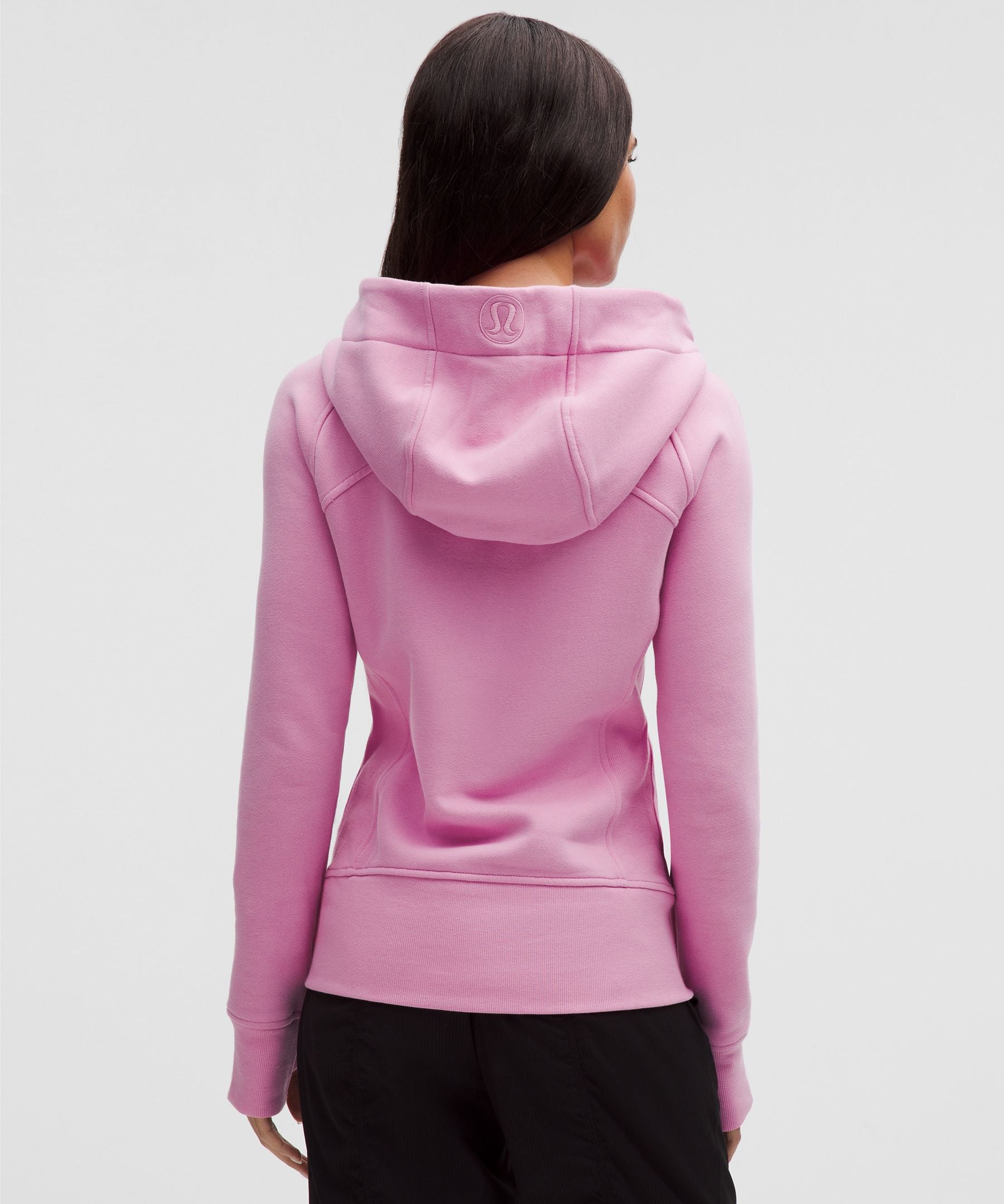 Lululemon Scuba Full-Zip Hoodie Pink Frosting