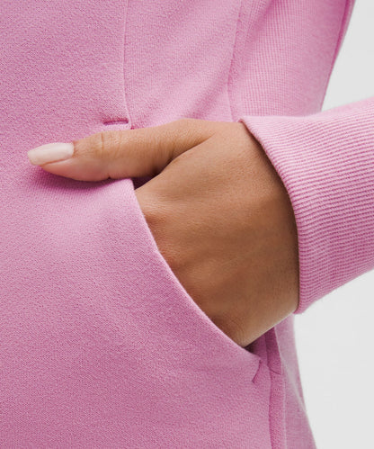 Lululemon Scuba Full-Zip Hoodie Pink Frosting