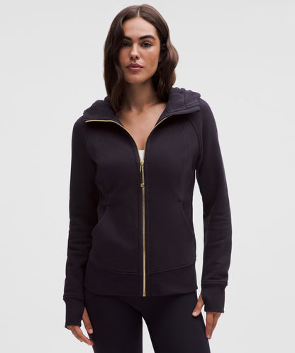 Lululemon Scuba Full-Zip Hoodie Nightmoth/Gold