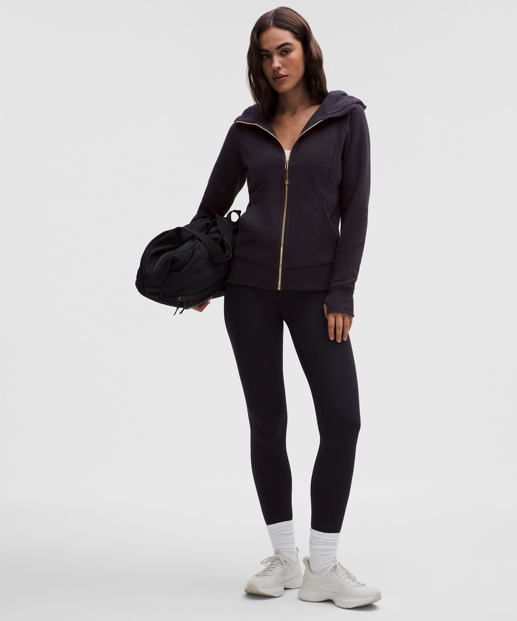 Lululemon Scuba Full-Zip Hoodie Nightmoth/Gold