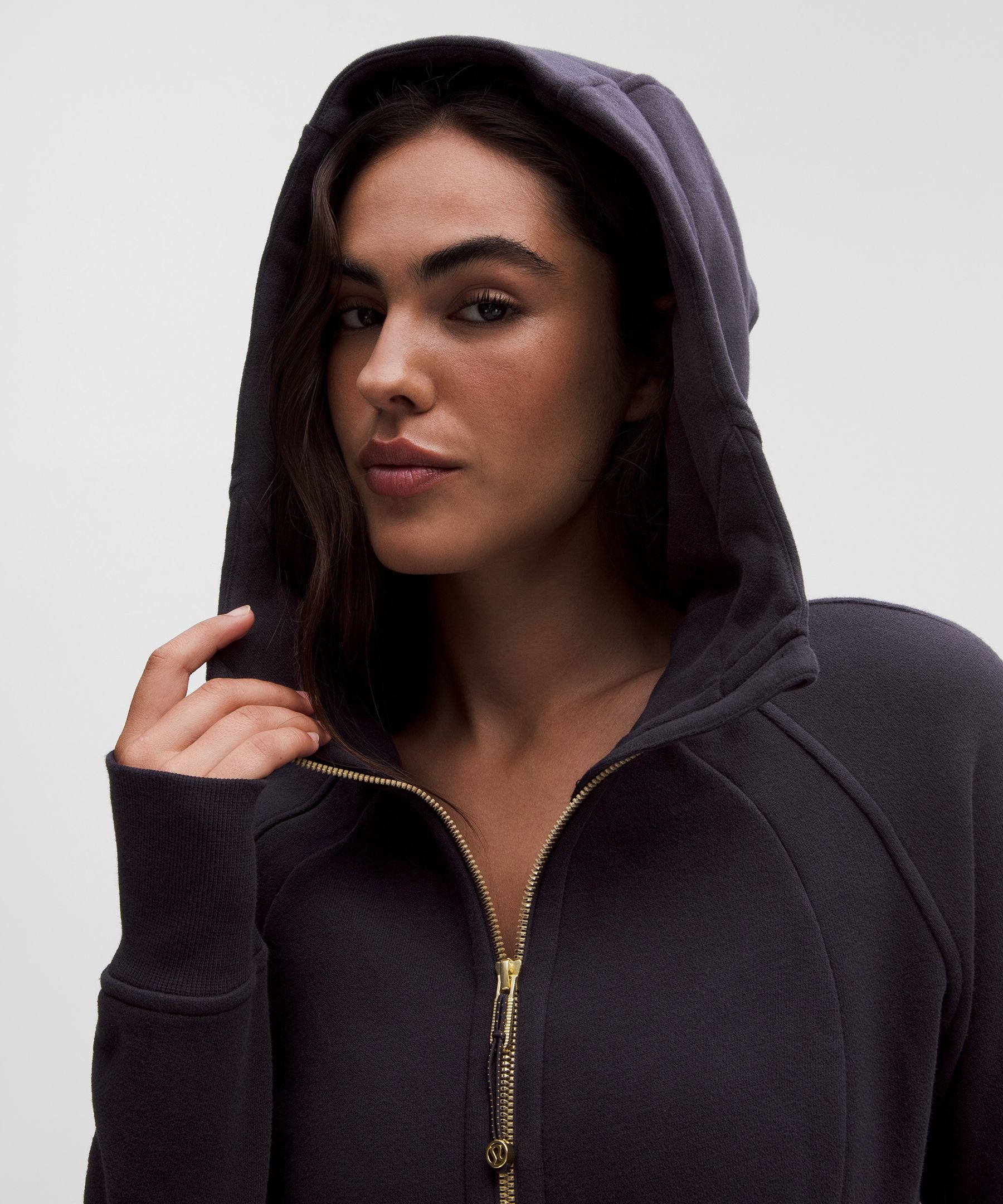 Lululemon Scuba Full-Zip Hoodie Nightmoth/Gold