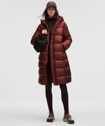 Lululemon Women's Featherweight 900-Down-Fill Long Puffer Jacket