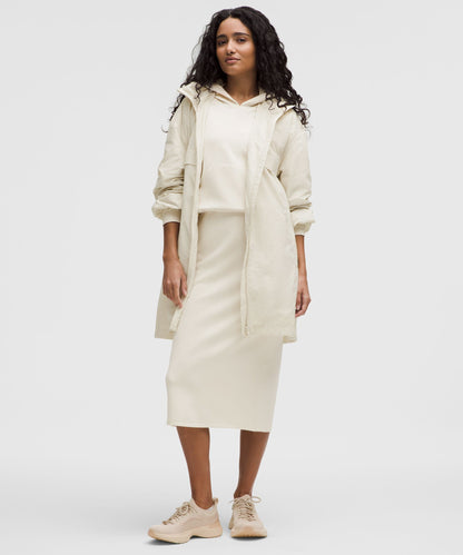 Lululemon Women's Lightweight Mid-Length Hooded Coat