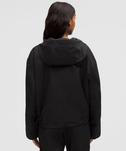Lululemon Water-Resistant Cropped Hooded Jacket
