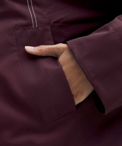 Lululemon Water-Resistant Cropped Hooded Jacket