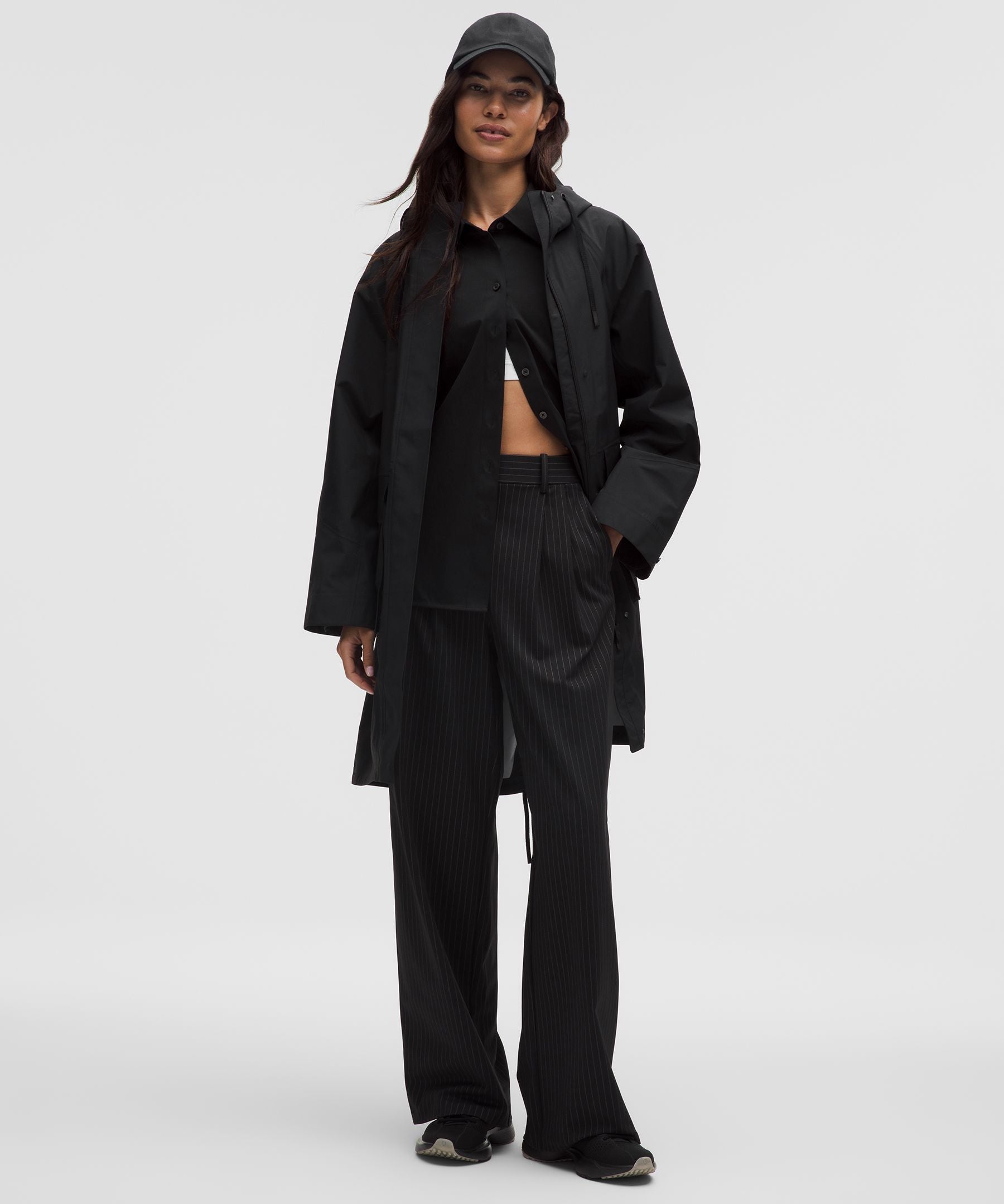 Lululemon Women's Waterproof Fishtail Rain Coat