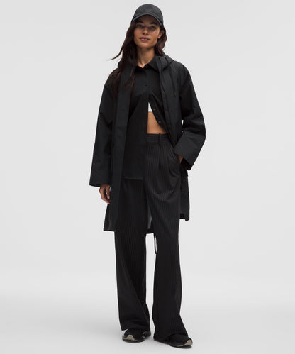 Lululemon Waterproof Fishtail Rain Coat