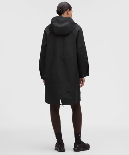 Lululemon Waterproof Fishtail Rain Coat
