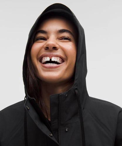 Lululemon Waterproof Fishtail Rain Coat