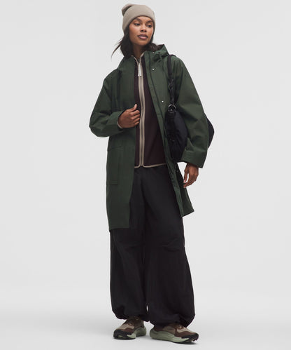 Lululemon Women's Waterproof Fishtail Rain Coat