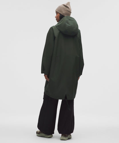 Lululemon Women's Waterproof Fishtail Rain Coat