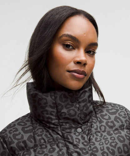 Lululemon Wunder Puff 600-Down-Fill Cropped Jacket *Print