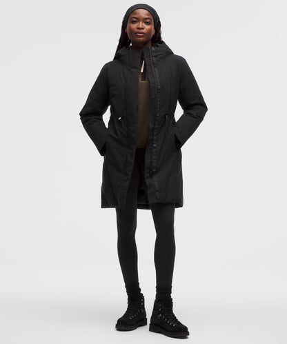 Lululemon Waterproof Insulated Cinch-Waist Parka