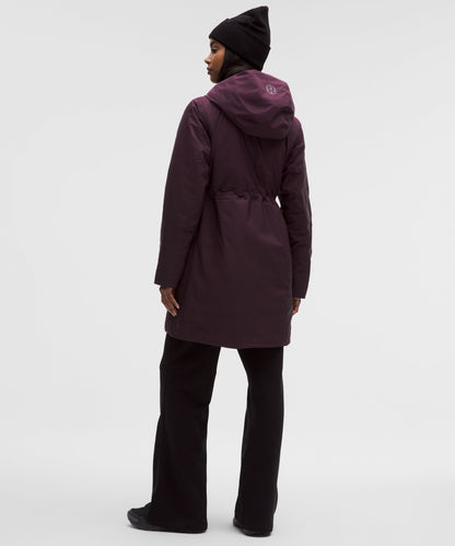 Lululemon Waterproof Insulated Cinch-Waist Parka